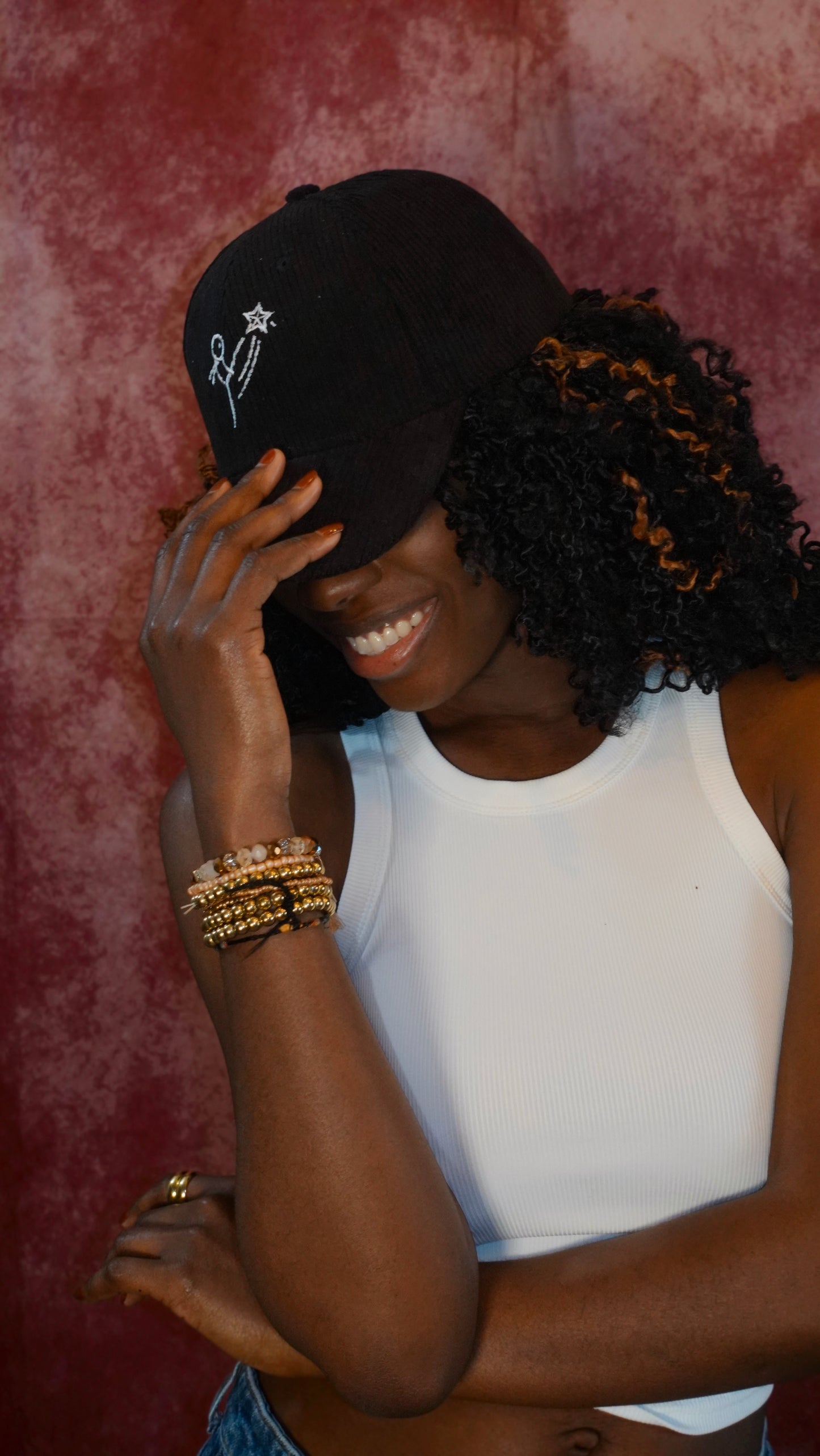 Noir Baseball cap
